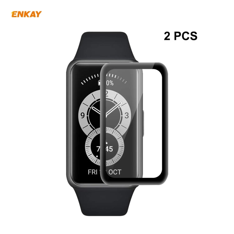 2 PZ ENKAY Hat-Prince 3D Full Screen Soft PC Edge + PMMA HD Screen Protector Film, For Redmi Watch (2 PCS), For Huawei B6 (2 PCS), For Venu 2 / Vivoactive 4 45mm (2 PCS), For Garmin Venu 2S / Vivoactive 4S 40mm (2 PCS)                                  ...