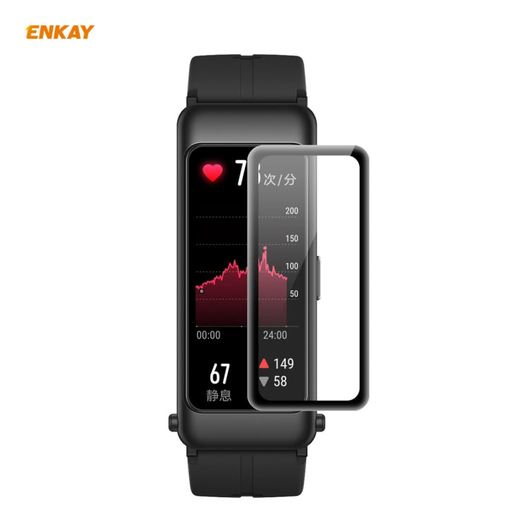 ENKAY Hat-Prince 3D Full Screen Soft PC Edge + Pellicola proteggi schermo PMMA HD, For Garmin Venu 2S / Vivoactive 4S 40mm (1 PC), For Redmi Watch (1 PCS), For Huawei B6 (1 PCS), For Venu 2 / Vivoactive 4 45mm (1 PCS)                                   ...