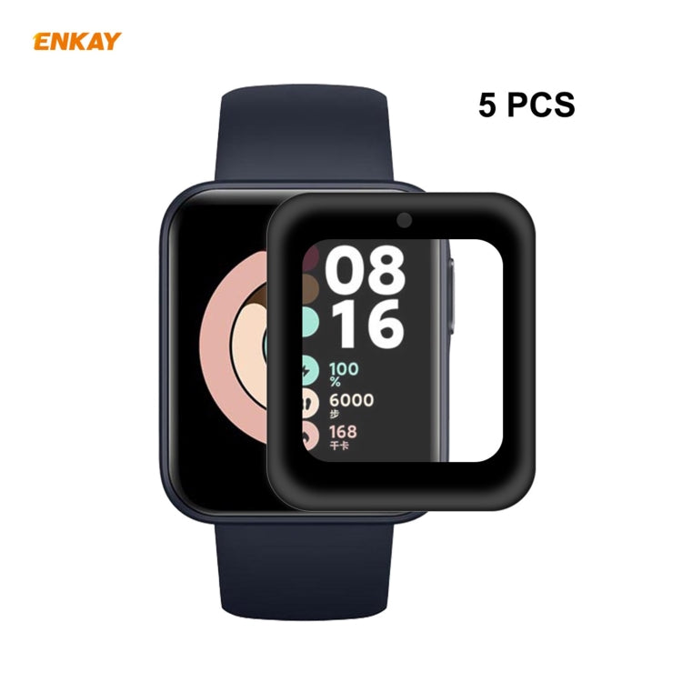 5 PZ ENKAY Hat-Prince 3D Full Screen Soft PC Edge + PMMA HD Screen Protector Film, For Redmi Watch (5 PCS), For Huawei B6 (5 PCS), For Venu 2 / Vivoactive 4 45mm (5 PCS), For Garmin Venu 2S / Vivoactive 4S 40mm (5 PCS)                                  ...