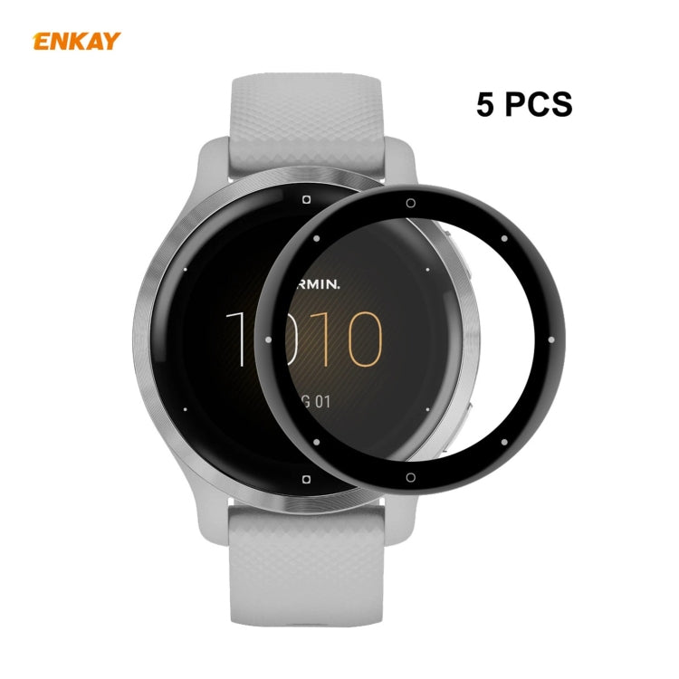 5 PZ ENKAY Hat-Prince 3D Full Screen Soft PC Edge + PMMA HD Screen Protector Film, For Redmi Watch (5 PCS), For Huawei B6 (5 PCS), For Venu 2 / Vivoactive 4 45mm (5 PCS), For Garmin Venu 2S / Vivoactive 4S 40mm (5 PCS)                                  ...