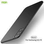 Custodia rigida ultrasottile MOFI Frosted PC, For Samsung Galaxy M12/A12, For Samsung Galaxy S21 FE