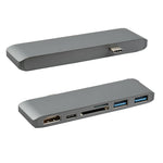 Convertitore USB-C 6 in 1 HDMI USB3.0 SD TF PD Hub