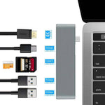 Convertitore USB-C 6 in 1 HDMI USB3.0 SD TF PD Hub