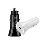 YS-2 PD 20W Caricabatterie rapido per auto con interfaccia USB-C / Type-C per iPhone Series / iPad Series