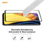 2 PZ ENKAY Hat-Prince Full Glue 0.26mm 9H 2.5D Pellicola a copertura totale in vetro temperato, For Nokia X10 / X20(2pcs）, For Xiaomi Poco M3 Pro / Redmi Note 10 5G(2pcs)