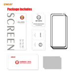 2 PZ ENKAY Hat-Prince Full Glue 0.26mm 9H 2.5D Pellicola a copertura totale in vetro temperato, For Nokia X10 / X20(2pcs）, For Xiaomi Poco M3 Pro / Redmi Note 10 5G(2pcs)