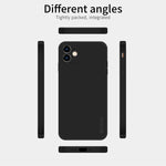 Custodia antiurto in TPU in silicone liquido serie Touching PINWUYO, For iPhone 12 mini, For iPhone 12, For iPhone 12 Pro, For iPhone 12 Pro Max
