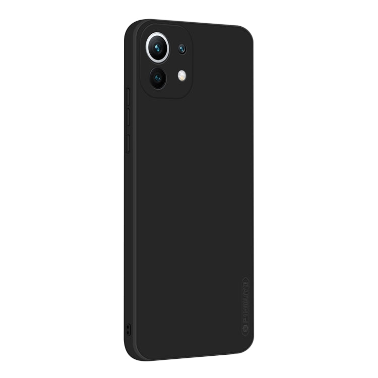 Custodia antiurto in TPU in silicone liquido serie Touching PINWUYO, For Xiaomi Mi 11, For Xiaomi Mi 11 Lite, For Xiaomi Mi 11 Ultra
