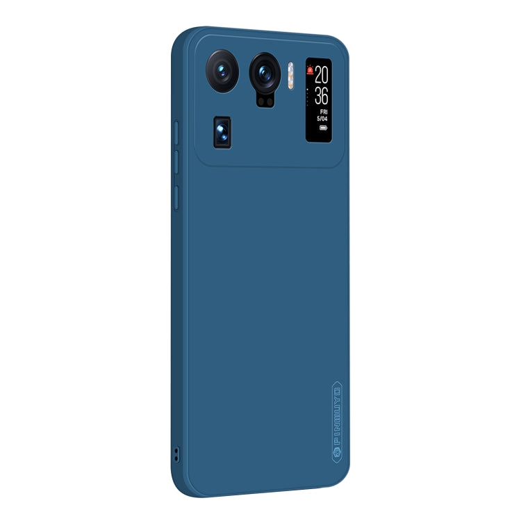 Custodia antiurto in TPU in silicone liquido serie Touching PINWUYO, For Xiaomi Mi 11, For Xiaomi Mi 11 Lite, For Xiaomi Mi 11 Ultra