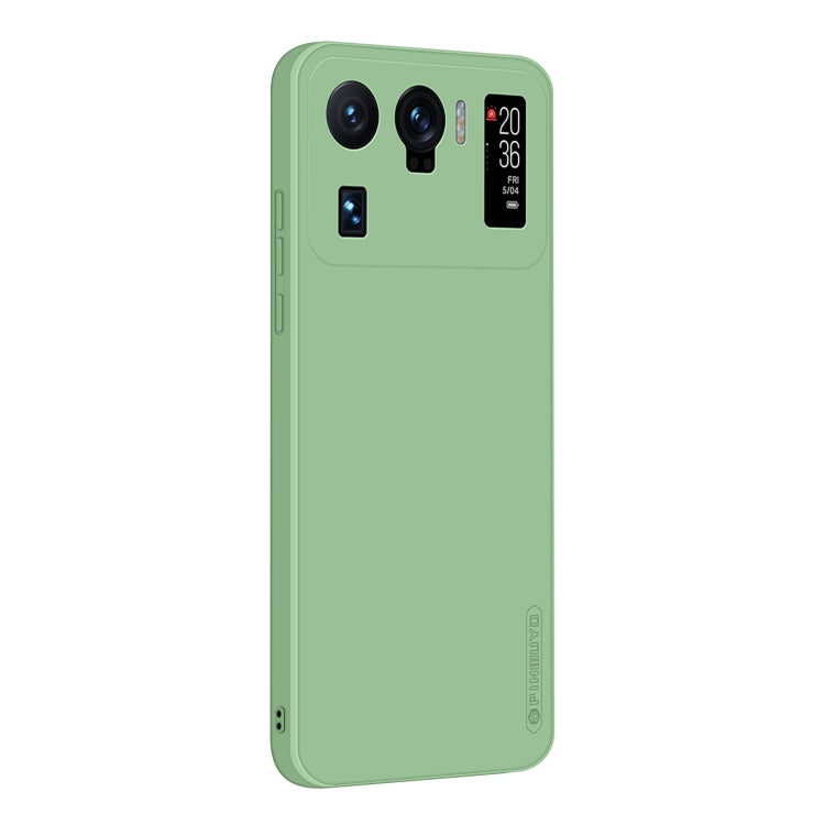Custodia antiurto in TPU in silicone liquido serie Touching PINWUYO, For Xiaomi Mi 11, For Xiaomi Mi 11 Lite, For Xiaomi Mi 11 Ultra