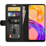 Per OPPO Realme 8/8 Pro 4G R64 Texture Custodia protettiva a vibrazione singola orizzontale con supporto e slot per schede e portafoglio e cornice per foto, For OPPO Realme 8