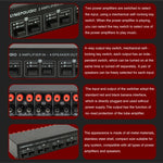 Splitter amplificatore 2 in 4 uscite 300W senza perdita audio