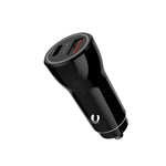 P21 Portable PD 20W + QC 3.0 18W Caricabatterie per auto veloce a doppia porta, P21 Car Charger