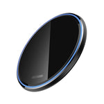 WX-70 Caricabatterie wireless ultrasottile da 15 W Caricabatterie wireless a specchio per telefono cellulare, 15W