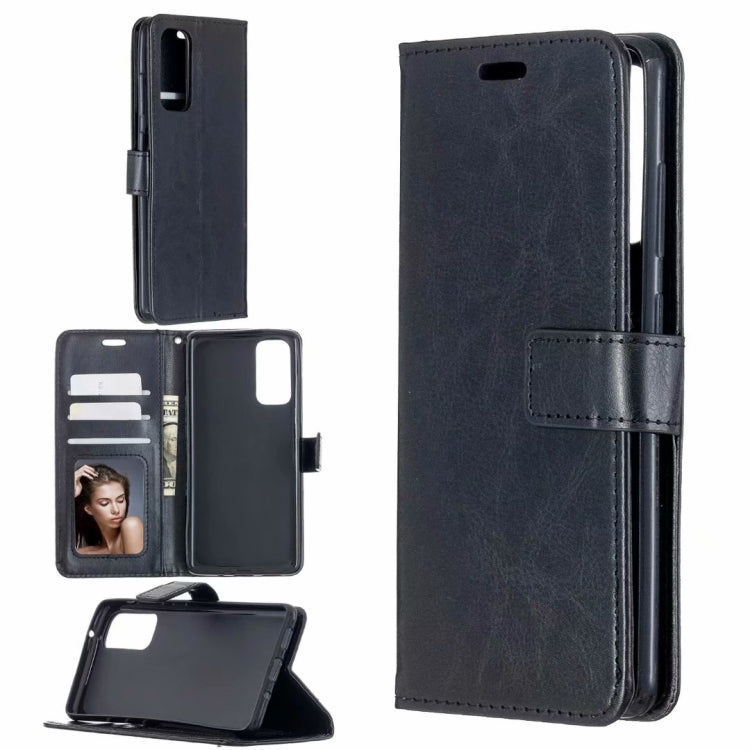 Per Samsung Galaxy S21 Ultra Crazy Horse Texture Custodia in pelle a vibrazione orizzontale con supporto e slot per schede e portafoglio e cornice per foto, For Galaxy S21 Ultra