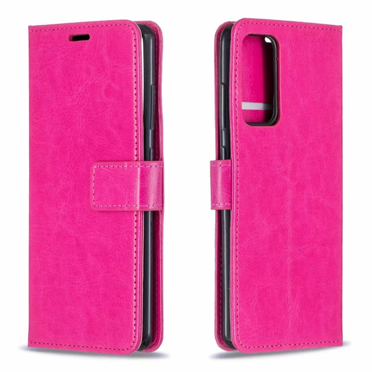 Per Samsung Galaxy S21 Ultra Crazy Horse Texture Custodia in pelle a vibrazione orizzontale con supporto e slot per schede e portafoglio e cornice per foto, For Galaxy S21 Ultra