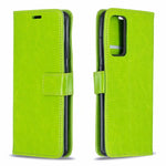 Per Samsung Galaxy S21 Ultra Crazy Horse Texture Custodia in pelle a vibrazione orizzontale con supporto e slot per schede e portafoglio e cornice per foto, For Galaxy S21 Ultra