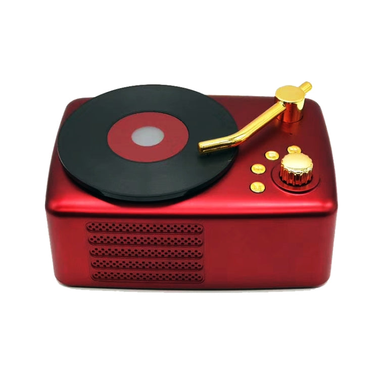 Altoparlante Bluetooth Retrò T12 Rosso con Radio FM