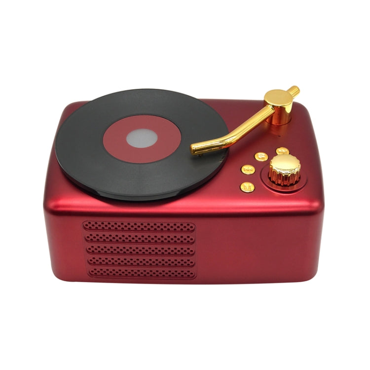 Altoparlante Bluetooth Retrò T12 Rosso con Radio FM