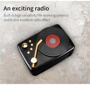Altoparlante Bluetooth Retrò T12 Rosso