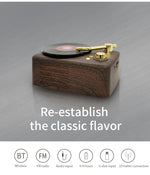 Altoparlante Bluetooth Retrò T12 Rosso con Radio FM