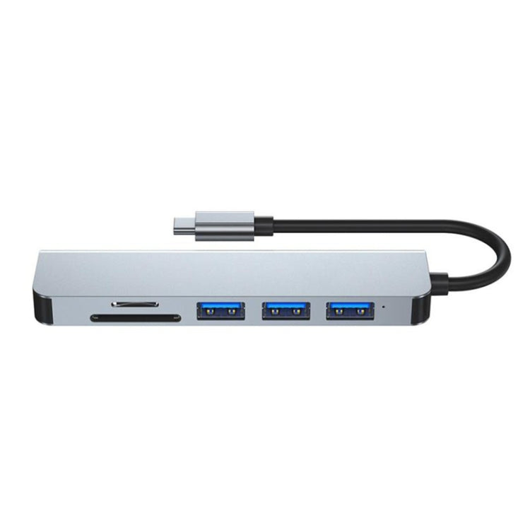 Docking station 6 in 1 USB-C con HDMI e lettore SD/TF