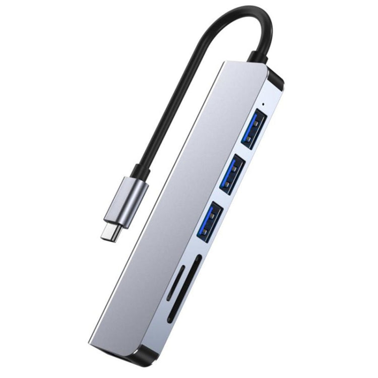 Docking station 6 in 1 USB-C con HDMI e lettore SD/TF