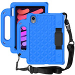 Custodia protettiva antiurto con custodia antiurto in EVA serie Diamond con supporto e cinturino, For iPad mini 4 / mini 3 / mini 2 / mini 1, For iPad mini 2019 / mini 5, For iPad mini 6, For iPad mini 6 / mini 2024