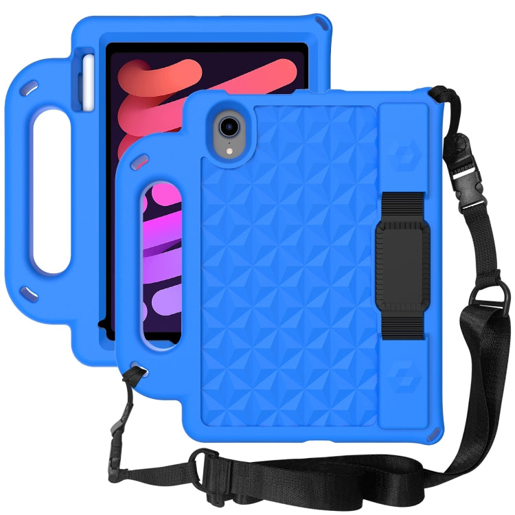 Custodia protettiva antiurto con custodia antiurto in EVA serie Diamond con supporto e cinturino, For iPad mini 4 / mini 3 / mini 2 / mini 1, For iPad mini 2019 / mini 5, For iPad mini 6, For iPad mini 6 / mini 2024