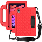 Custodia protettiva antiurto con custodia antiurto in EVA serie Diamond con supporto e cinturino, For iPad mini 4 / mini 3 / mini 2 / mini 1, For iPad mini 2019 / mini 5, For iPad mini 6, For iPad mini 6 / mini 2024