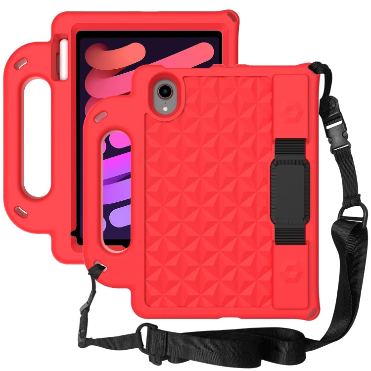 Custodia protettiva antiurto con custodia antiurto in EVA serie Diamond con supporto e cinturino, For iPad mini 4 / mini 3 / mini 2 / mini 1, For iPad mini 2019 / mini 5, For iPad mini 6, For iPad mini 6 / mini 2024