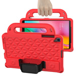 Custodia protettiva antiurto con custodia antiurto in EVA serie Diamond con supporto e cinturino, For Samsung Galaxy Tab A 10.1 2019 T510/T515