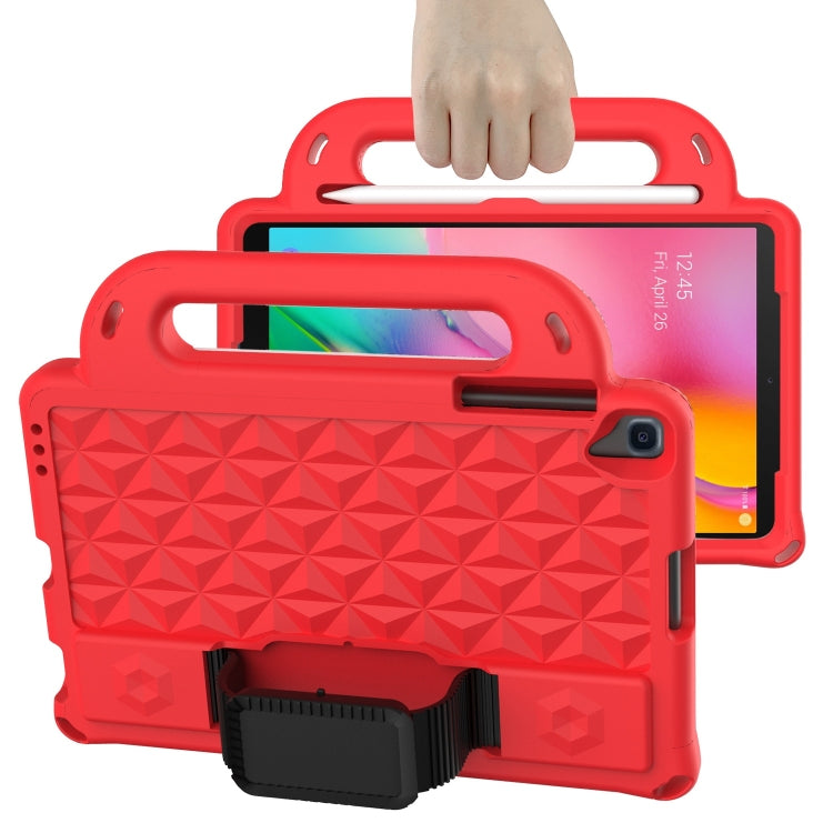Custodia protettiva antiurto con custodia antiurto in EVA serie Diamond con supporto e cinturino, For Samsung Galaxy Tab A 10.1 2019 T510/T515