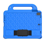 Custodia protettiva antiurto con custodia antiurto in EVA serie Diamond con supporto e cinturino, For iPad Air / Air 2 / Pro 9.7 / 9.7 2017/ 2018