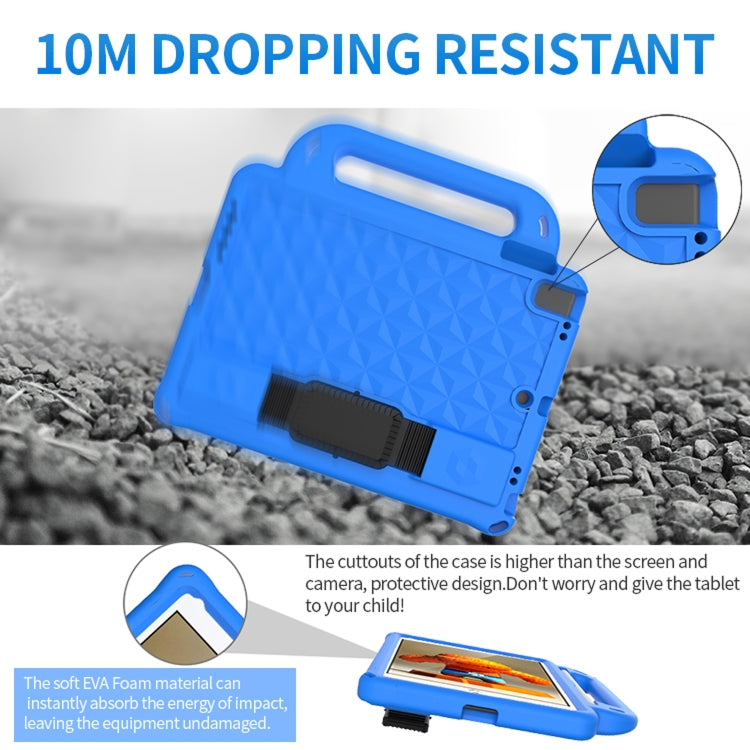 Custodia protettiva antiurto con custodia antiurto in EVA serie Diamond con supporto e cinturino, For iPad Air / Air 2 / Pro 9.7 / 9.7 2017/ 2018