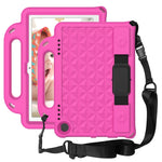 Custodia protettiva antiurto con custodia antiurto in EVA serie Diamond con supporto e cinturino, For Amazon Kindle Fire HD8 2020, For Amazon Kindle Fire HD8 Plus 2020, For Amazon Kindle Fire HD7 2019/2017/2015, For Amazon Kindle Fire HD8 2016/2018