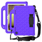 Custodia protettiva antiurto con custodia antiurto in EVA serie Diamond con supporto e cinturino, For Amazon Kindle Fire HD8 2020, For Amazon Kindle Fire HD8 Plus 2020, For Amazon Kindle Fire HD7 2019/2017/2015, For Amazon Kindle Fire HD8 2016/2018