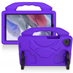 Guscio protettivo piatto anti caduta per bambini in materiale EVA con staffa per il pollice, For Samsung Galaxy Tab A7 Lite T220 / T225