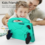 Guscio protettivo piatto anti caduta per bambini in materiale EVA con staffa per il pollice, For Samsung Galaxy Tab A7 Lite T220 / T225
