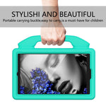 Guscio protettivo piatto anti caduta per bambini in materiale EVA con staffa per il pollice, For Samsung Galaxy Tab A7 Lite T220 / T225