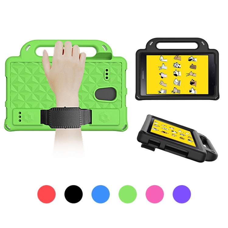 Custodia protettiva antiurto con custodia antiurto in EVA serie Diamond con supporto e cinturino, For Galaxy Tab A 8.0 T380/385/T387, For Galaxy Tab 4 8.0 T330/T331/T377