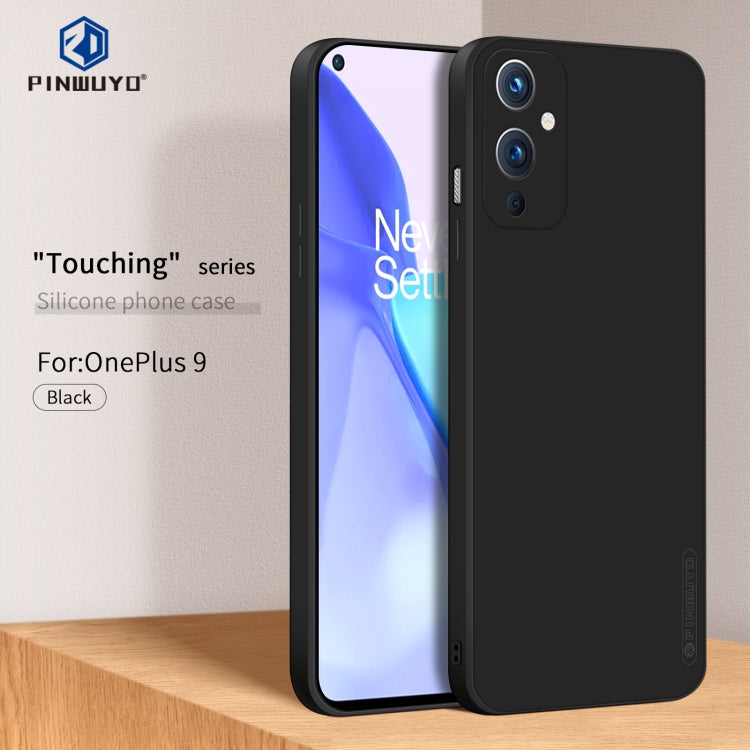 Custodia antiurto in TPU in silicone liquido serie Touching PINWUYO, For OnePlus 9, For OnePlus 9 Pro, For Xiaomi Mi 11 Pro