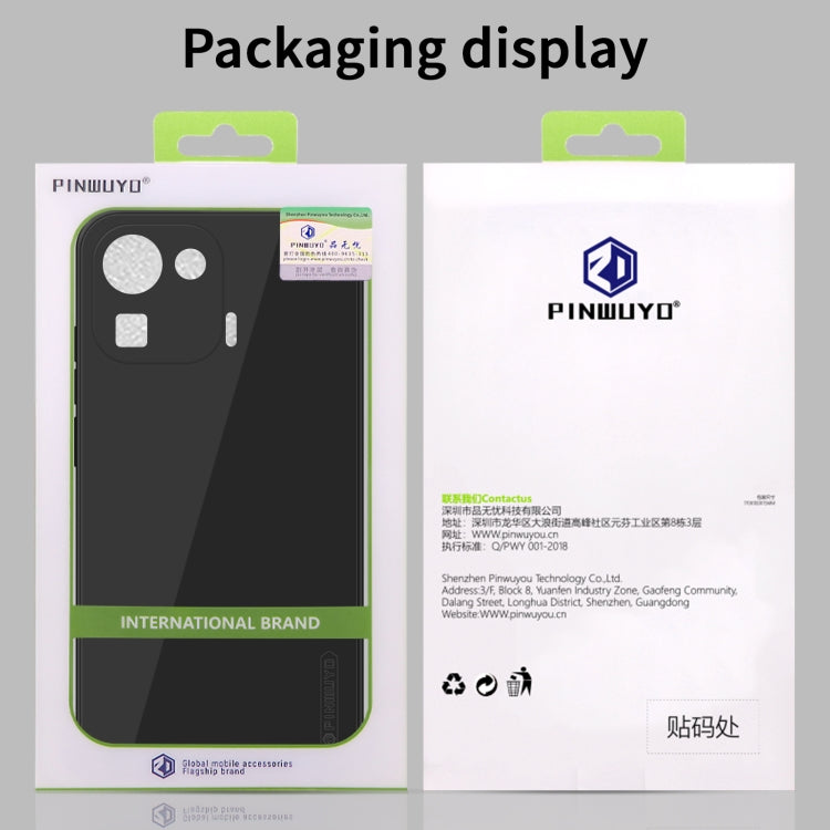Custodia antiurto in TPU in silicone liquido serie Touching PINWUYO, For OnePlus 9, For OnePlus 9 Pro, For Xiaomi Mi 11 Pro