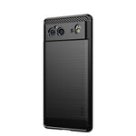 Custodia morbida in TPU in fibra di carbonio con trama spazzolata serie MOFI Gentleness, For Samsung Galaxy A22 4G, For Nokia G10 / G20 / 6.3, For Google Pixel 6