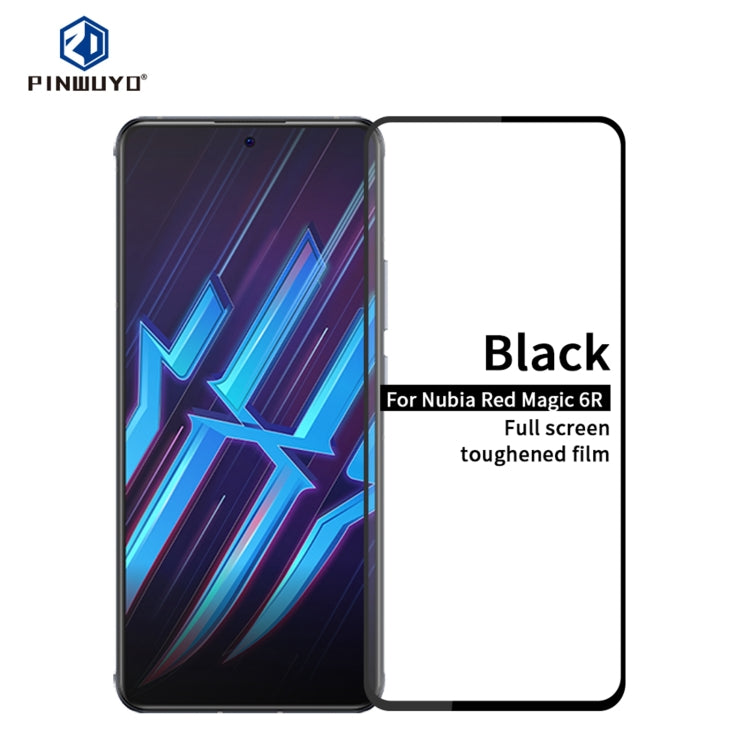 Pellicola in vetro temperato a schermo intero PINWUYO 9H 2.5D, For OPPO Reno6, For Realme X7 Max, For Nubia Red Magic 6R, For Honor Play5 5G, For Samsung Galaxy S21 FE