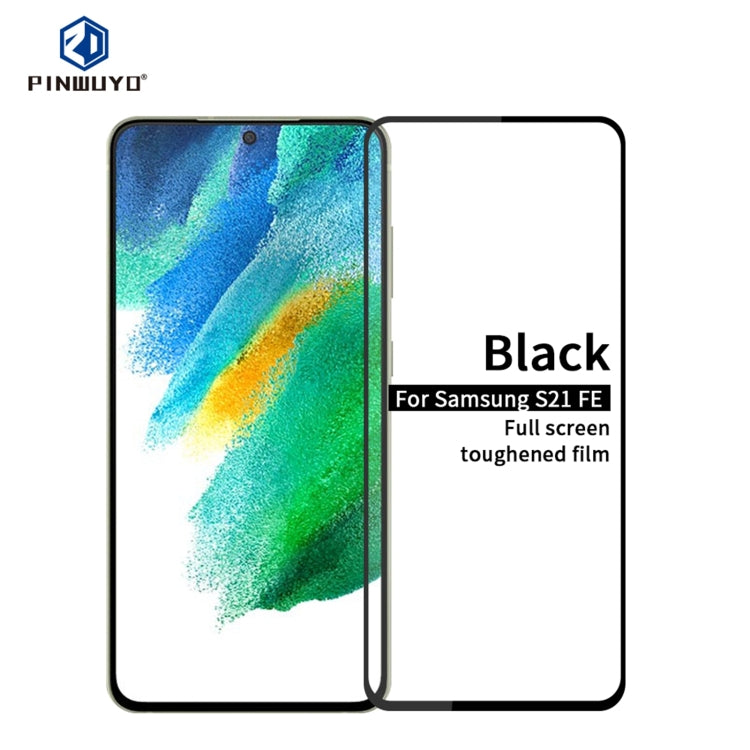 Pellicola in vetro temperato a schermo intero PINWUYO 9H 2.5D, For OPPO Reno6, For Realme X7 Max, For Nubia Red Magic 6R, For Honor Play5 5G, For Samsung Galaxy S21 FE