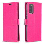Per Samsung Galaxy S21 FE Crazy Horse Texture Custodia in pelle a vibrazione orizzontale con supporto e slot per schede e portafoglio e cornice per foto, For Galaxy S21 FE