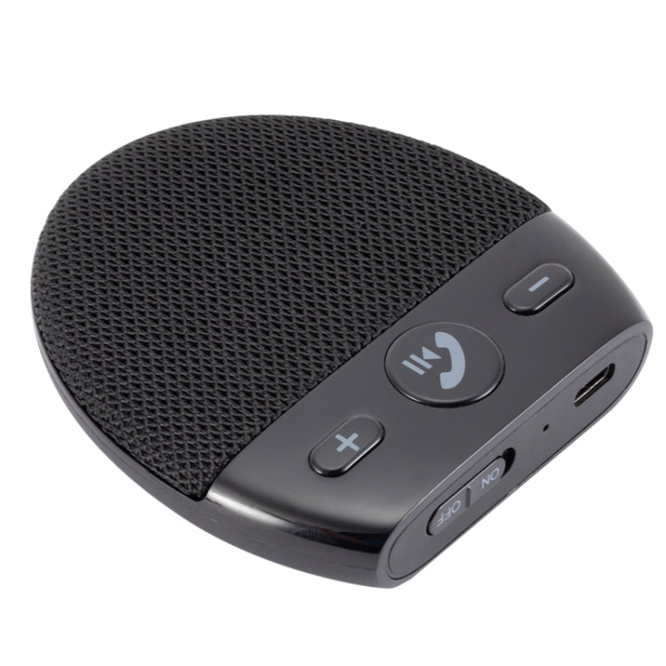 SP11 Altoparlante vivavoce per aletta parasole per telefono da auto con kit vivavoce per auto con altoparlante USB per auto, SP11