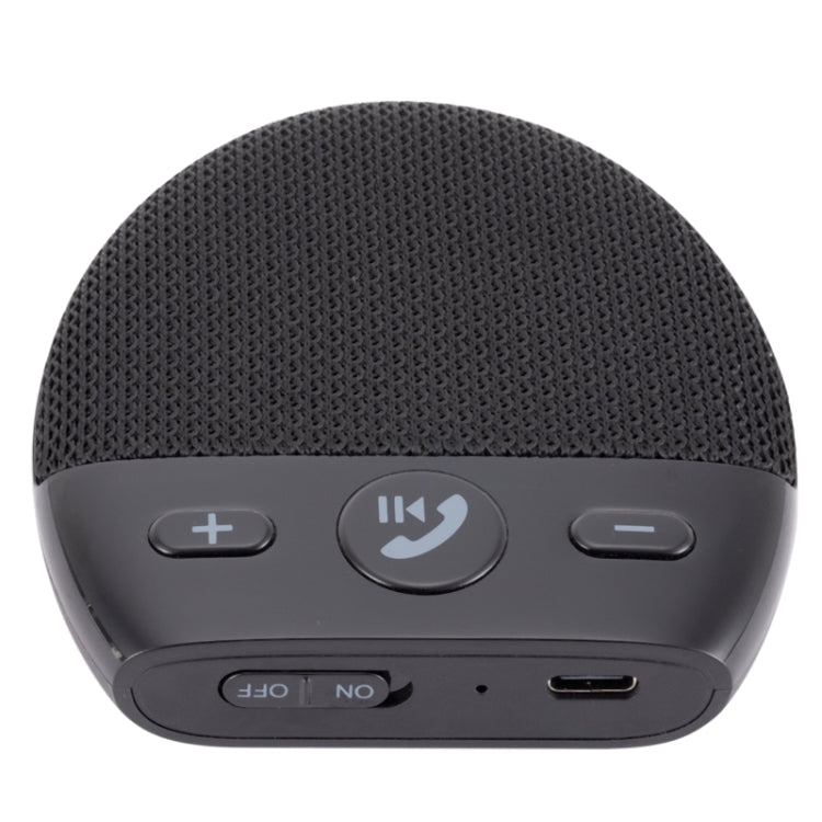 SP11 Altoparlante vivavoce per aletta parasole per telefono da auto con kit vivavoce per auto con altoparlante USB per auto, SP11