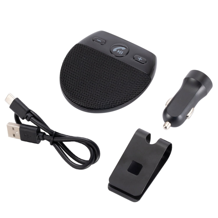 SP11 Altoparlante vivavoce per aletta parasole per telefono da auto con kit vivavoce per auto con altoparlante USB per auto, SP11